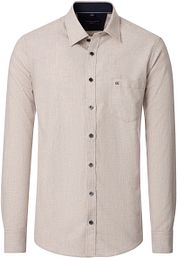 Casa Moda Casual Shirt Structure Beige