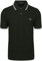  Fred Perry Polo Twin Tipped M3600 Dark Green