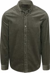 Marc O'Polo Shirt Corduroy Mangrove