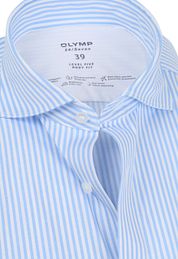 OLYMP Lvl 5 Shirt 24/Seven Stripes Blue