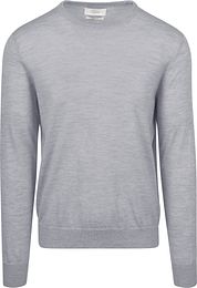 King Essentials The John Pullover Merino Grey