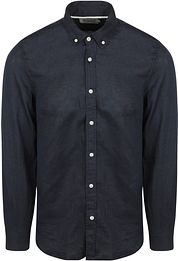 Scotch and Soda Linen Shirt Navy