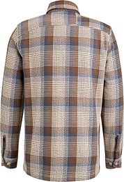 Cast Iron Overshirt Checks Brown