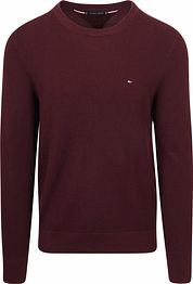 Tommy Hilfiger Structure Pullover Burgundy