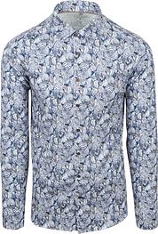 Desoto Shirt Print Floral Blue 