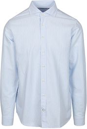 Steppin' Out Shirt Oxford Stripes Light Blue