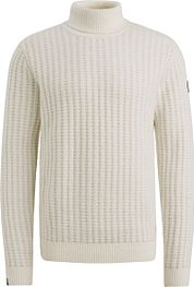 Vanguard Rollneck Pullover Structure Off White
