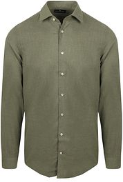 Suitable Shirt Flannel Olive