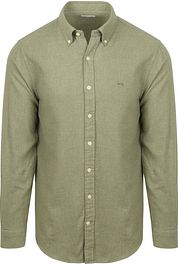 McGregor Shirt Flannel Melange Sage Green