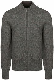 State Of Art Cardigan Structure Melange Green