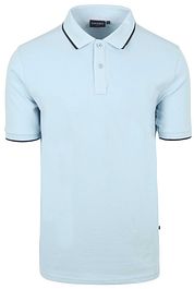 Suitable Respect Polo Shirt Tip Ferry Light Blue