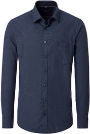 Casa Moda Casual Shirt Structure Navy
