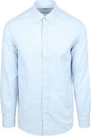 McGregor Shirt Linen Blend Light Blue