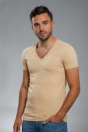 Suitable Invisible T-shirt Deep V-neck Vitaru 4 Pack