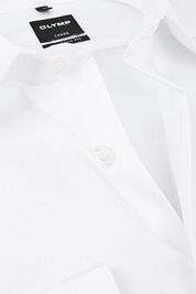 Olymp Luxor Extra Long Sleeve Shirt Modern Fit White