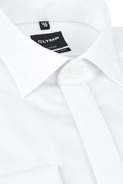 OLYMP Luxor Tuxedo Shirt White