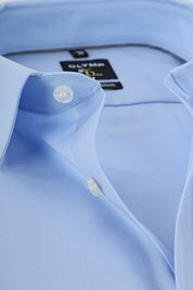 OLYMP No'6 six Shirt Skinny Fit Extra Long Sleeve Blue