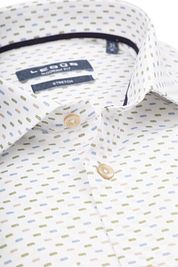 Ledub Shirt Print White Multicolour