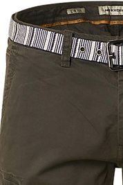 No Excess Short Garment Dyed Olive