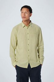 No Excess Shirt Linen Green