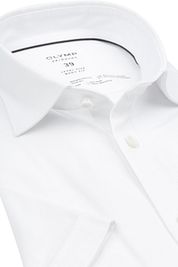 OLYMP Short Sleeve Shirt Level 5 24/Seven White