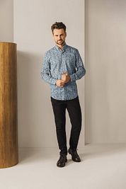 State Of Art Shirt Print Swirls Green