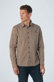 No Excess Shirt Print Orange