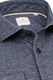Blue Industry Shirt Print Dark Blue