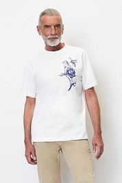 Marc O'Polo T-Shirt Flower White