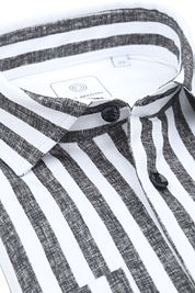 Blue Industry Shirt Stripe Grey