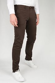 Suitable Chino Sartre Dark Brown
