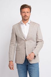 Suitable Linen Blazer Beige