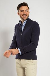 Suitable Cardigan Structure Navy