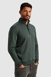Cast Iron Half Zip Pullover Green