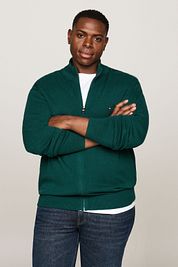 Tommy Hilfiger Big & Tall Cardigan Green