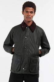 Barbour Bedale Wax Jacket Dark Green