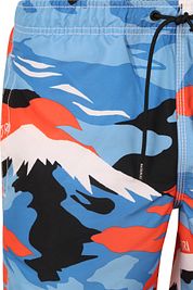 Napapijri Swim Pants Print Blue