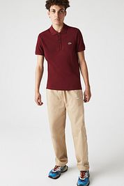 Lacoste Polo Shirt Pique Bordeaux