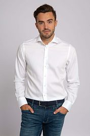 Profuomo Slim Fit Shirt Cutaway