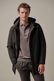 Profuomo Magnet Coat Brown