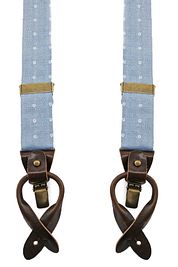 Sir Redman Suspenders Bridal Blossom Blue