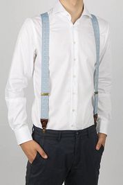 Sir Redman Suspenders Bridal Blossom Blue