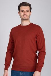 Suitable Respect Oini Pullover O-Neck Rust
