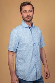Suitable SS Shirt Craig Blue