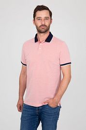 Suitable Oxford Polo Shirt Pink