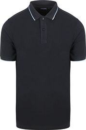 Suitable Respect Polo Shirt Tip Ferry Navy  