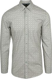 Suitable Shirt Paisley Green 
