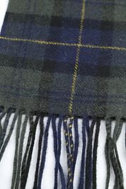 BarbourScarfs Tartan Lambswool Classic Dark Green