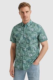 Vanguard Short Sleeve Shirt Print Green
