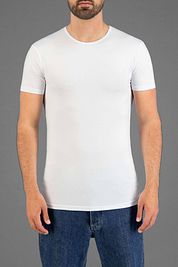 Garage Basic White O-Neck
